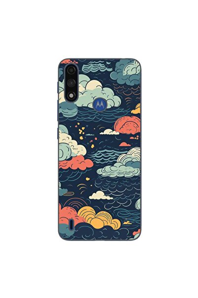 OEM Husa compatibila cu Motorola Moto E7 Power Silicon Gel Tpu Model Mystic N...