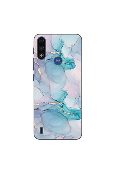 OEM Husa compatibila cu Motorola Moto E7 Power Silicon Gel Tpu Model Abstract...