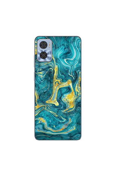 OEM Husa compatibila cu Motorola Moto E22, E22i Silicon Gel Tpu Model Abstrac...