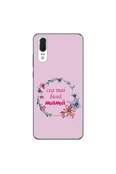 OEM Husa compatibila cu Huawei P20 Silicon Gel Tpu Model Cea Mai Buna Mama