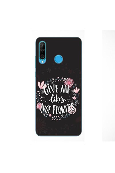 OEM Husa compatibila cu Huawei P30 Lite Silicon Gel Tpu Model Mesaj Give Me L...