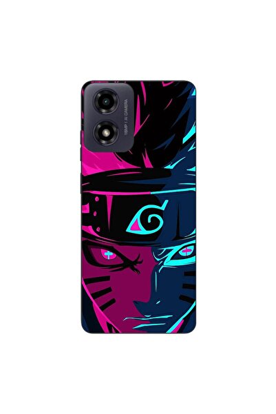 OEM Husa compatibila cu Motorola Moto G24 Silicon Gel Tpu Model Naruto Purple...