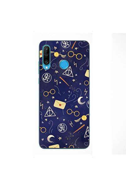 OEM Θήκη συμβατή με Huawei P30 Lite από σιλικόνη gel TPU με σχέδιο Χάρι Πότερ...