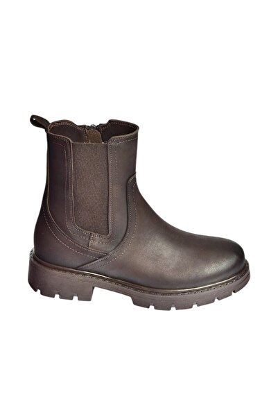 LC Waikiki Nevavm Brown Women's Boots with Difference V674420509