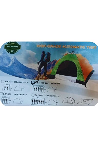 BRF HIGH-GRADE 5 KİŞİLİK OTOMATİK AÇILIR KAMP ÇADIRI