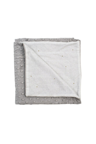 Bubaba Patura bebelusi in strat dublu cu buline in relief – 120 x 90cm