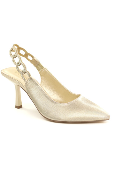 MENBUR Women's cut-out shoes AM724-gold-37