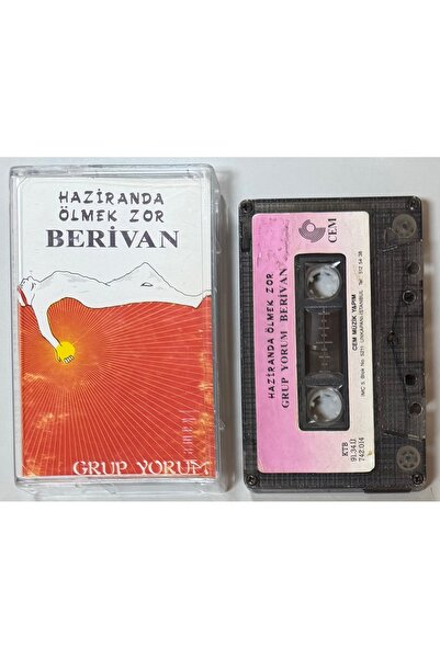 CEM MÜZİK EVİ Grup Yorum Haziranda Ölmek Zor Berivan Kaset (Paper Edition)