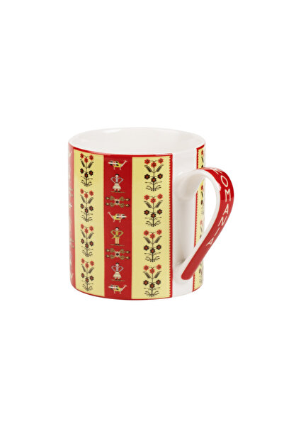 Magnetella Cana din portelan, Motive florale, 325 ml, MB291
