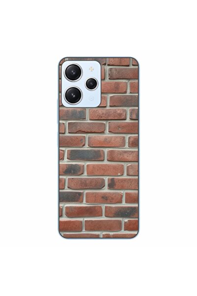 OEM Husa compatibila cu Xiaomi Redmi 12 4G Silicon Gel Tpu Model Brick Wall