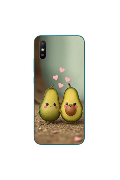 OEM Husa compatibila cu Xiaomi Redmi 9A Silicon Gel Tpu Model Kawaii Avocados...