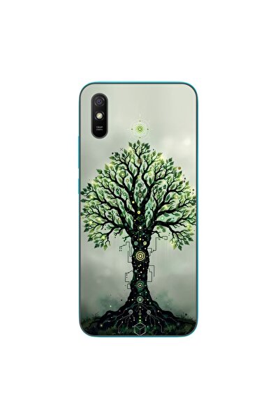 OEM Husa compatibila cu Xiaomi Redmi 9A Silicon Gel Tpu Model Mystical Tree