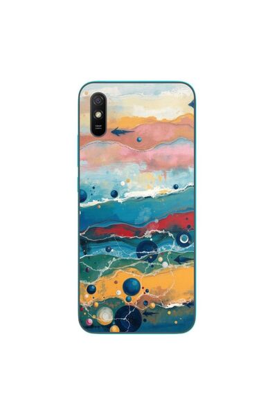 OEM Θήκη συμβατή με Xiaomi Redmi 9A από σιλικόνη gel TPU με ζωγραφισμένο σχέδ...