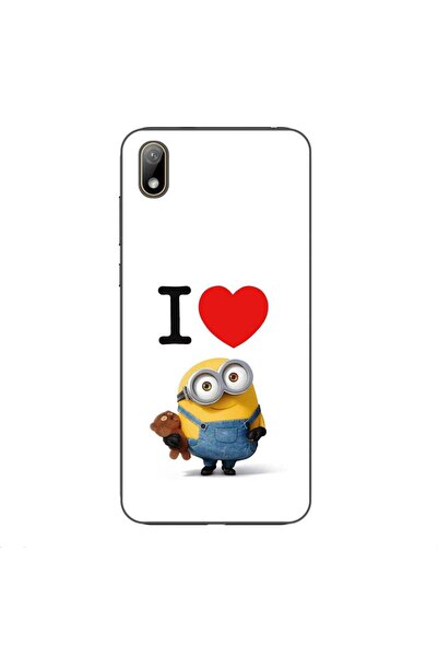 OEM Husa compatibila cu Xiaomi Redmi 7A Silicon Gel Tpu Model I Love Minions