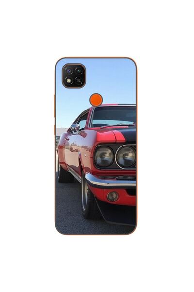 OEM Husa compatibila cu Xiaomi Redmi 9C, 9C NFC Silicon Gel Tpu Model Red Mus...