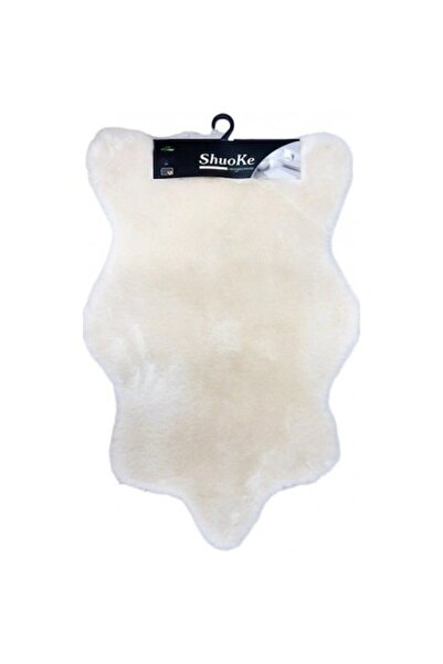 OEM Synthetic Fur Rug, 60x90 cm, White