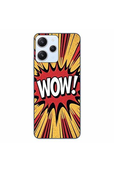 OEM Case compatible with Xiaomi Redmi 12 4G Silicone Gel Tpu Comic Book Patte...