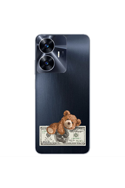Other Realme Note 50 Money Style Transparent Silicone TPU Θήκη