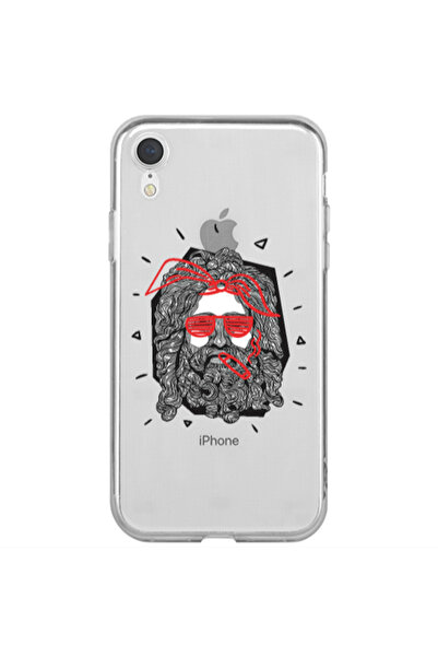 Other Apple iPhone Xr Cool glasses Transparent Silicone TPU Θήκη
