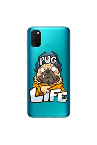Other Samsung M21 Pug Life 2 Transparent Silicone TPU Θήκη