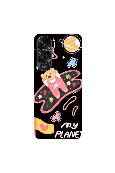 Other Honor 90 Lite 5G My planet Transparent Silicone TPU Θήκη