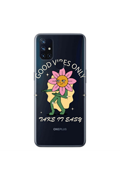 Other Oneplus Nord 10 Good Vibes Only Transparent Silicone TPU Θήκη