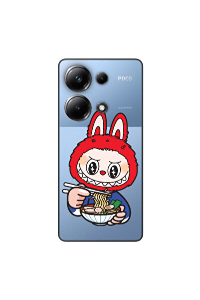 Other Xiaomi Poco M6 Pro 4G Labubu 1 Transparent Silicone TPU Θήκη