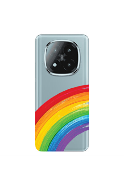 Other Xiaomi Redmi Note 14 Pro + 5g Rainbow 3 Transparent Silicone TPU Θήκη