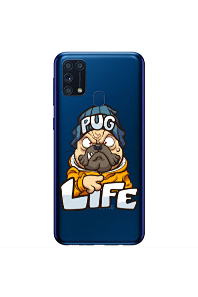 Other Samsung M31 Pug Life 2 Transparent Silicone TPU Θήκη