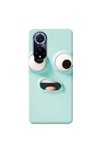 Other Huawei Nova 9 Strange face Transparent Silicone TPU Θήκη