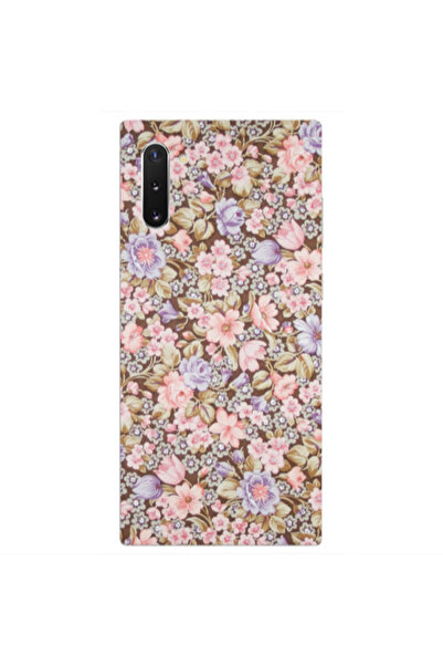 Other Samsung Note 10 Plus Blue Roses Transparent Silicone TPU Θήκη