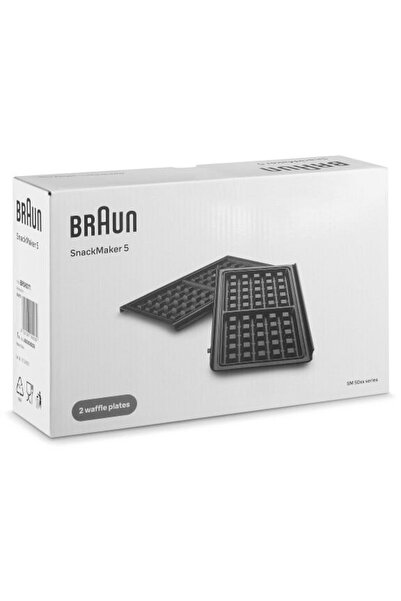 Braun Top Bottom Set of 2 grill plates SnackMaker 5 BRSK011 - AS00006839