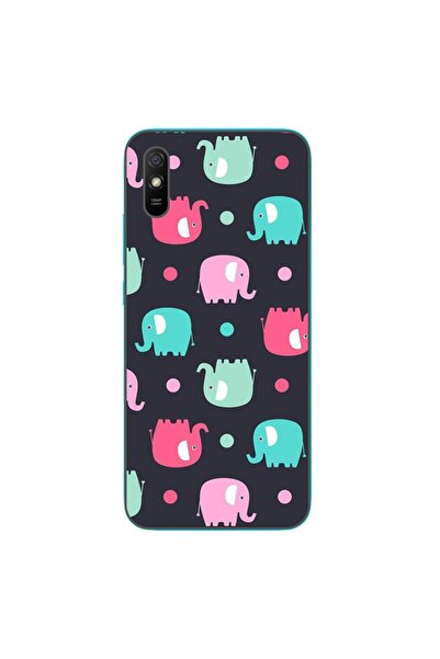OEM Husa compatibila cu Xiaomi Redmi 9A Silicon Gel Tpu Model Pattern Elefant