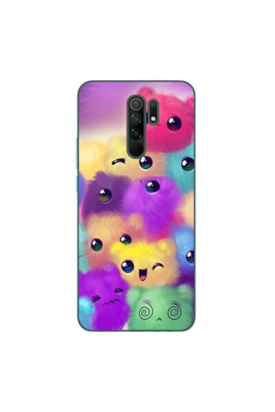 OEM Husa compatibila cu Xiaomi Redmi 9 Silicon Gel Tpu Model Pufosi Colorati