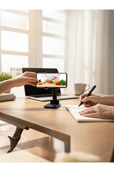 Portatif Masaüstü Telefon Tablet Tutucu