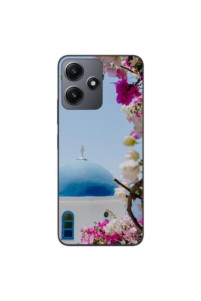 OEM Калъф, съвместим с Xiaomi Redmi 12 5G, силиконов гел TPU, с десен Гърция ...