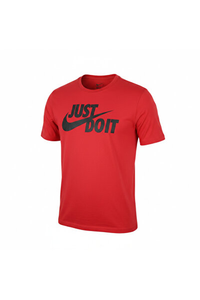 Generic Nike Men's Red 'Just Do It' Graphic T-Shirt