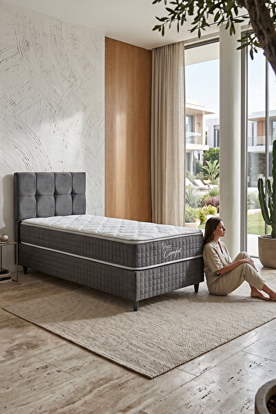 Kilim Mobilya Visco Comfort Visco Süngerli Paket Yaylı Full Ortopedik 3'lü Se...
