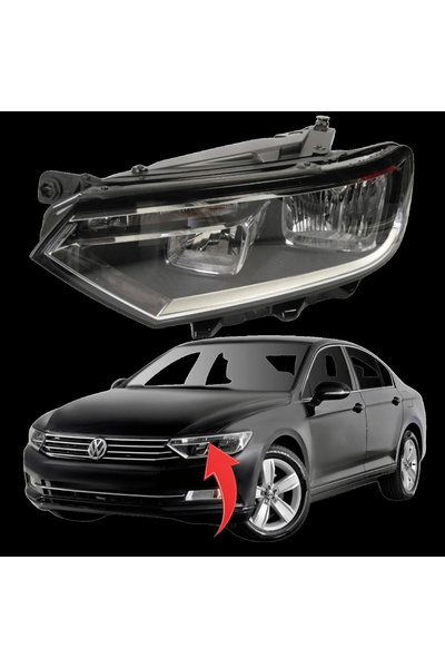 Wisco Volkswagen Passat B8 (14-18 Arası Passat B8 İçin Uyumludur) Far Seti So...