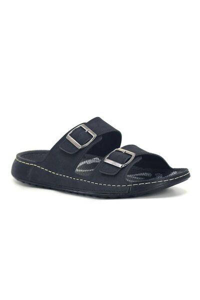 Akım Plx Double Buckle Orthopedic Sports Sole Daily Slippers