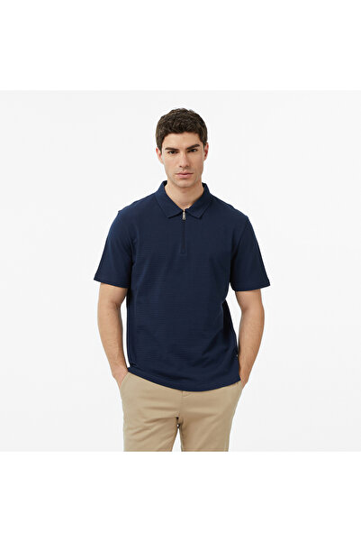 Nautica Erkek Lacivert Regular Fit Polo Yaka T-Shirt