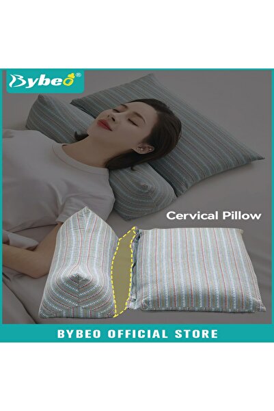 BYBEO Orthopedic Cervical Pillow, Buckwheat Neck Support Pillow for Neck Pain...