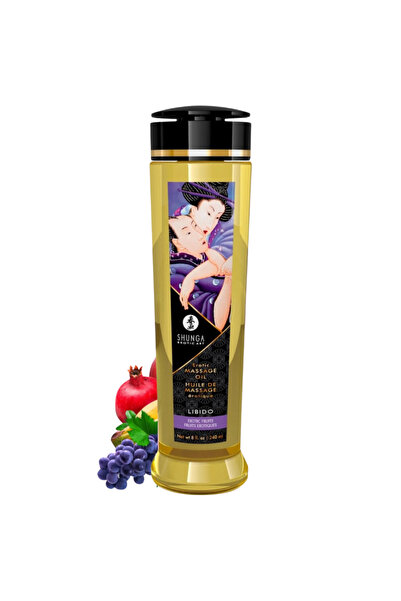 Erox Shunga Massage Oil Sensation Libido Aromalı Isıtmalı Masaj Yağı 240 Ml