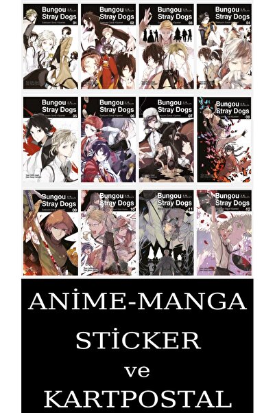 Gerekli Şeyler Yayıncılık Bungou Stray Dogs 1-2-3-4-5-6-7-8-9-10-11-12 Manga ...