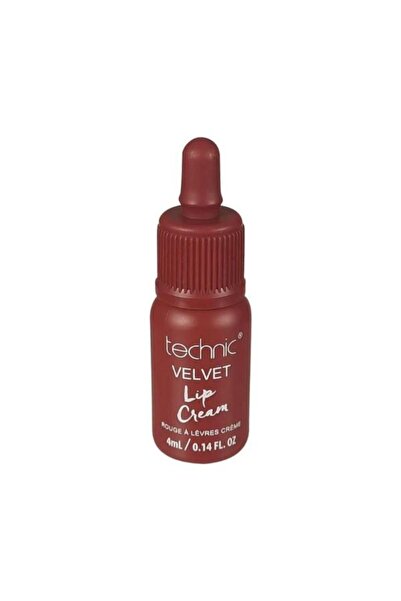 TECHNIC Velvet Lip Cream | Long-Lasting Matte Finish - Cherry Red | Bold High...