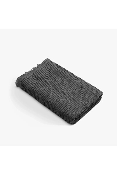 LC Waikiki Nevavm Farklıya Anisa Bath Towel 100% Cotton Combed Jacquard Anthr...