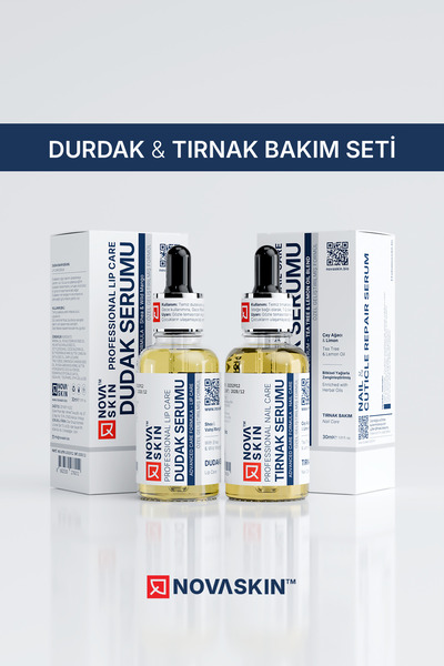 Novaskin Dudak & Tırnak Serum Bakım Seti - 2 Ürün