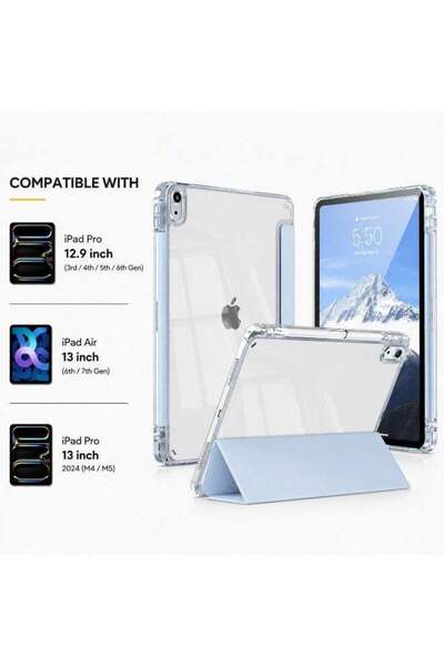 Generic Premium Acrylic Clear Case for iPad Pro 12.9 Inch (3rd/4th/5th/6th Ge...