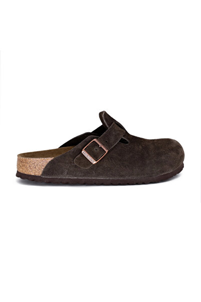 Birkenstock Boston 660463 Unisex Terlik Kahverengi Juststep