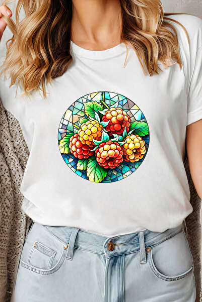 Sarah's Boutique Women's T-shirt – 100% cotton – Stained Raspberry